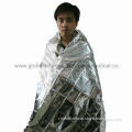 Silver emergency blanket, CE and FDA approved